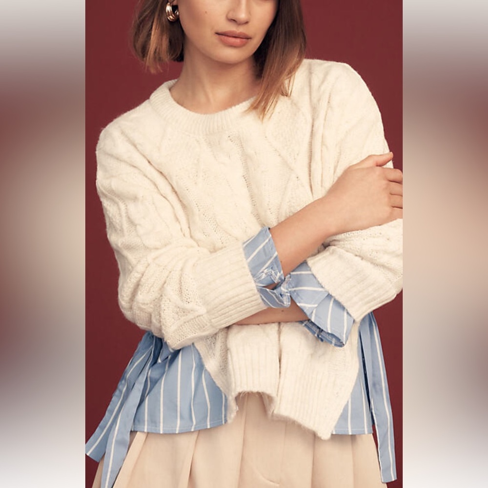 Anthropologie Twofer xl perfect for fall!